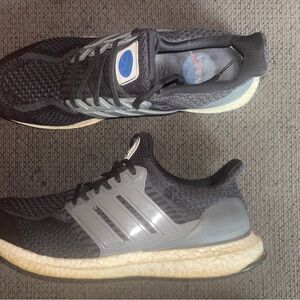 adidas Men’s Ultraboost Running Shoes - Black/Grey